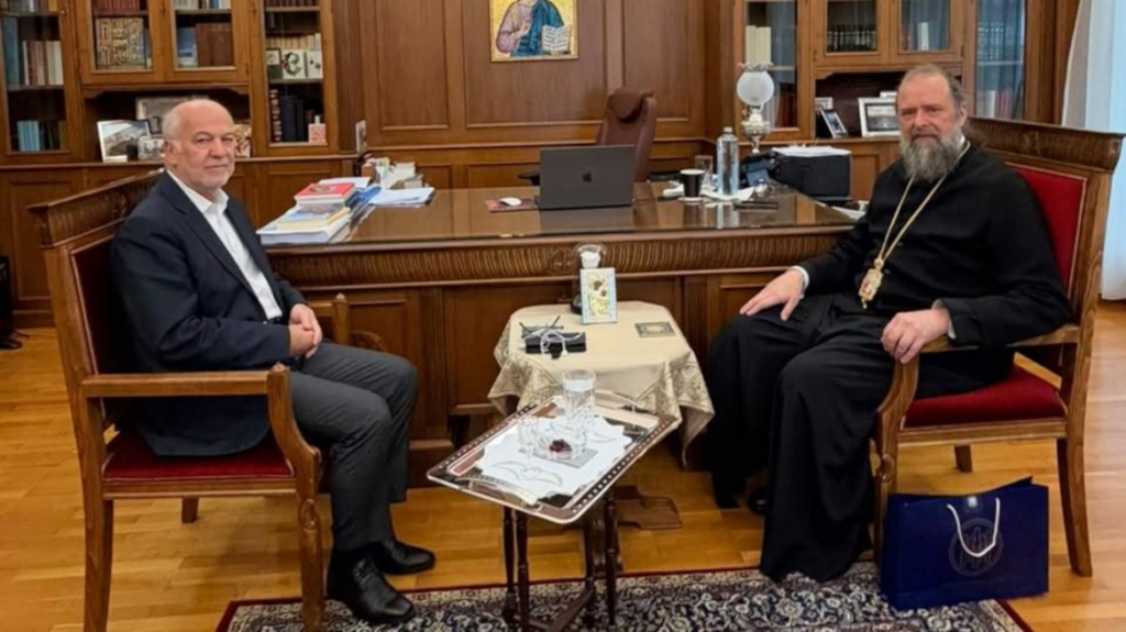 Συνάντηση Μητροπολίτη Θεσσαλονίκης με τον Υπουργό Δικαιοσύνης Γιώργο Φλωρίδη