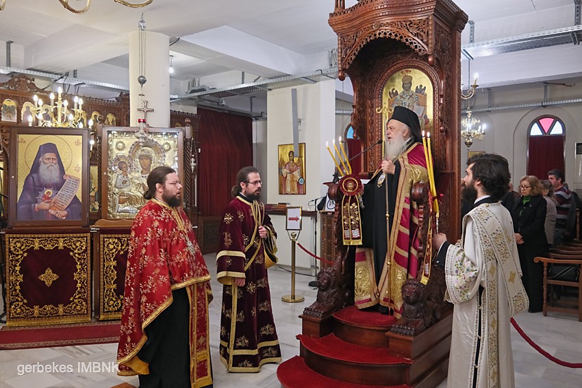 Πλήθος πιστών στην Παναγία Δοβρά για τον Άγιο Λουκά και τα Ιερά Λείψανα του Αγίου Δημητρίου