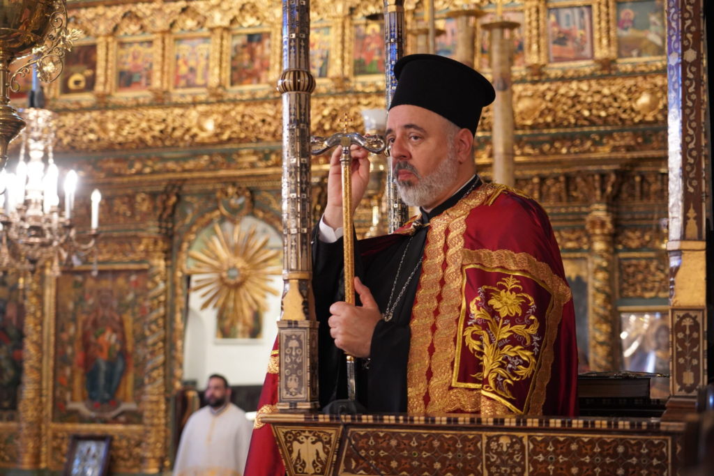 Χοροστασία του Μητροπολίτη Νέας Ιερσέης Αθηναγόρα στον Πατριαρχικό Ναό