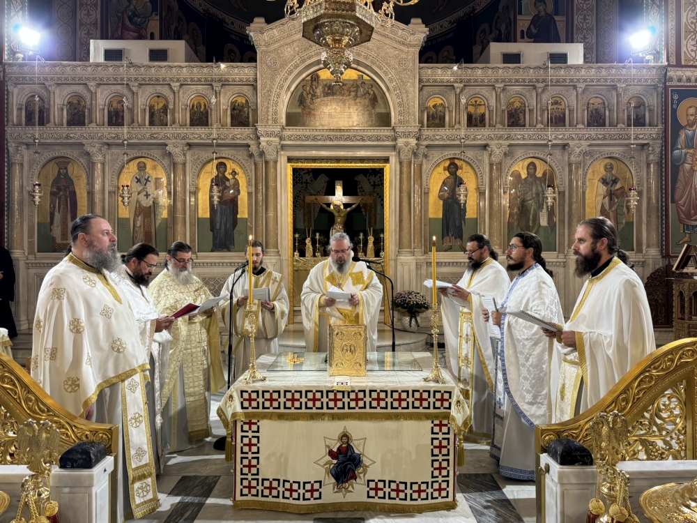 Η εορτή του Αγίου Ιακώβου του Αδελφοθέου στην Μητρόπολη Λαρίσης
