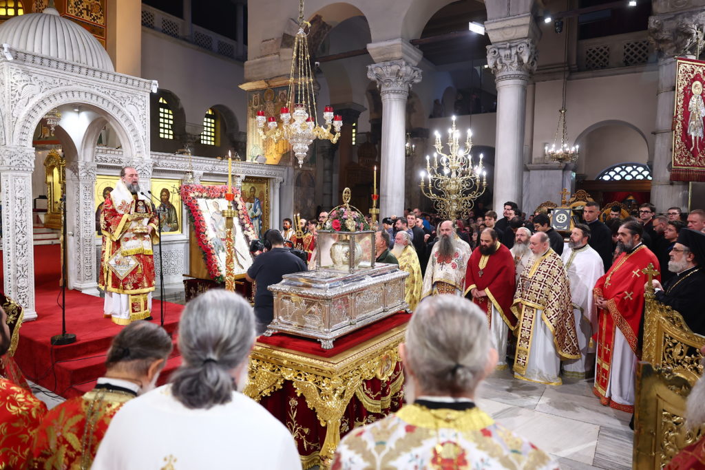 Θεσσαλονίκη τιμά τον πολιούχο της, Άγιο Δημήτριο τον Μυροβλύτη (ΦΩΤΟ)