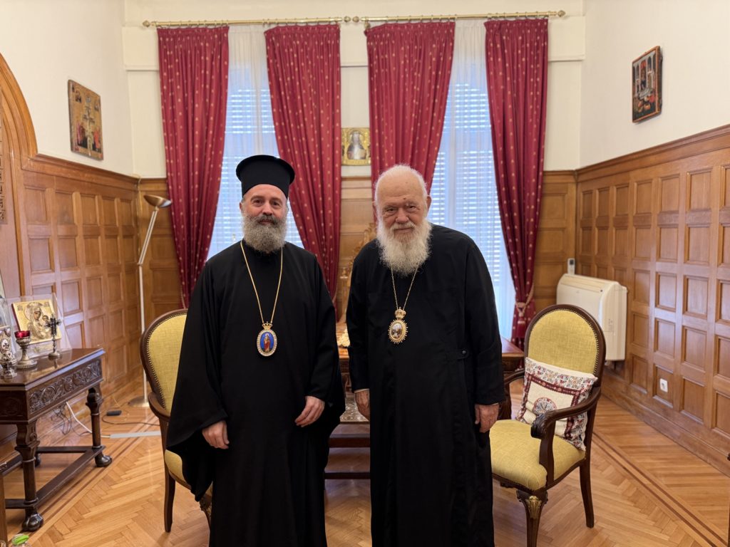 Εγκάρδια συνάντηση του Αρχιεπισκόπου Αθηνών με τον Αρχιεπίσκοπο Αυστραλίας