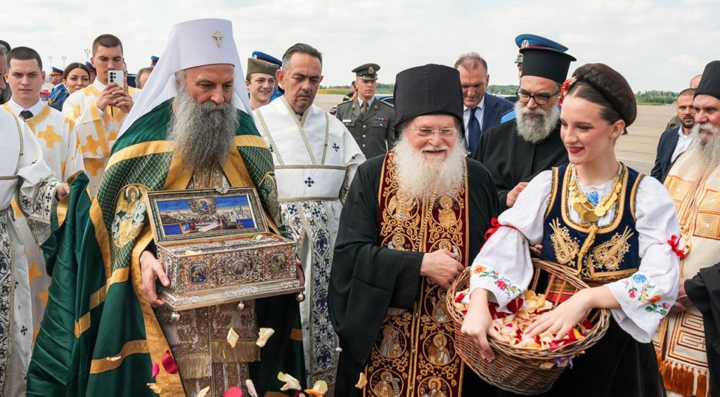 Интернетски пренос разговора патријарха Порфирија и игумана Јефрема