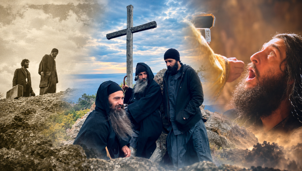 Στα γυρίσματα της νέας σειράς «Άγιος Ιωσήφ ο Ησυχαστής» αφιερωμένο το podcast της «Επικαιρότητας» του Pemptousia FM