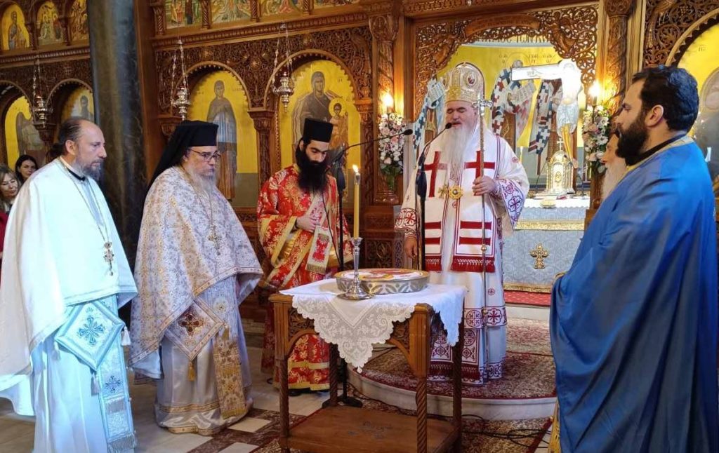 Πρώτη πανήγυρη της Παναγίας Παντάνασσας στην Ι.Μ. Καλαμαριάς