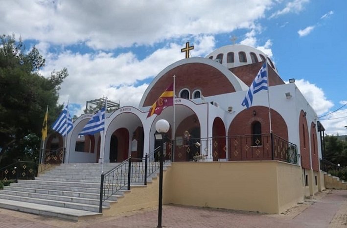 Η δεξιά χείρα του Αγίου Σπυρίδωνος στη Νέα Ερυθραία