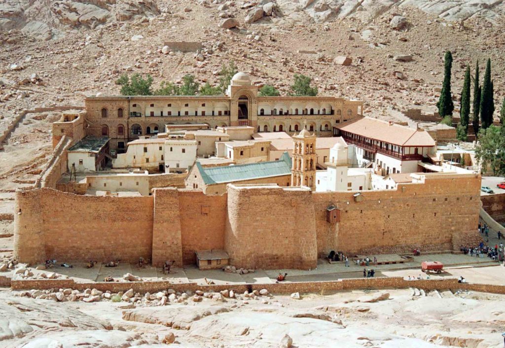 Archbishop Symeon of Sinai to sign agreement with Egypt on Sinai Monastery