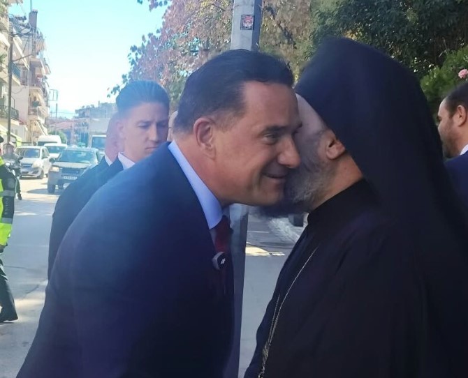 Συνάντηση Μητροπολίτη Ιωαννίνων με τον Υπουργό Υγείας Άδωνι Γεωργιάδη