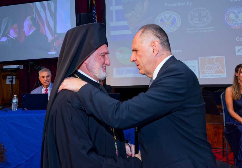 Μήνυμα στήριξης της ελληνικής εξωτερικής πολιτικής από τον Αμερικής Ελπιδοφόρο