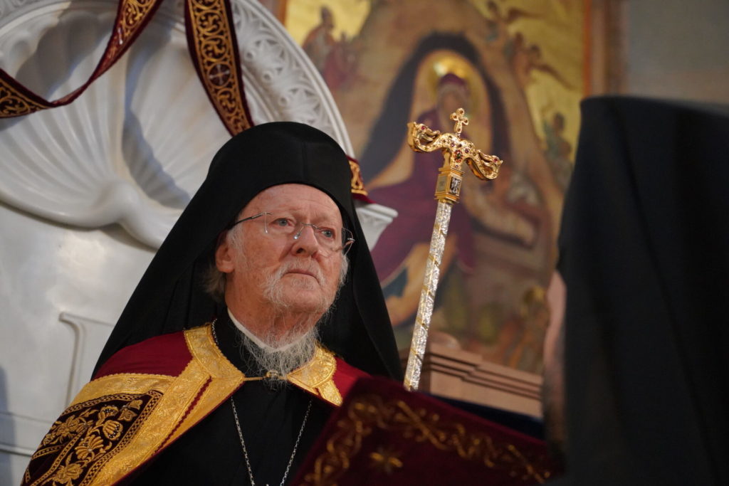 Ο Οικουμενικός Πατριάρχης στον Ι. Ναό του Αγίου Θεοδώρου του Τήρωνος στη Ρώμη (ΦΩΤΟ)