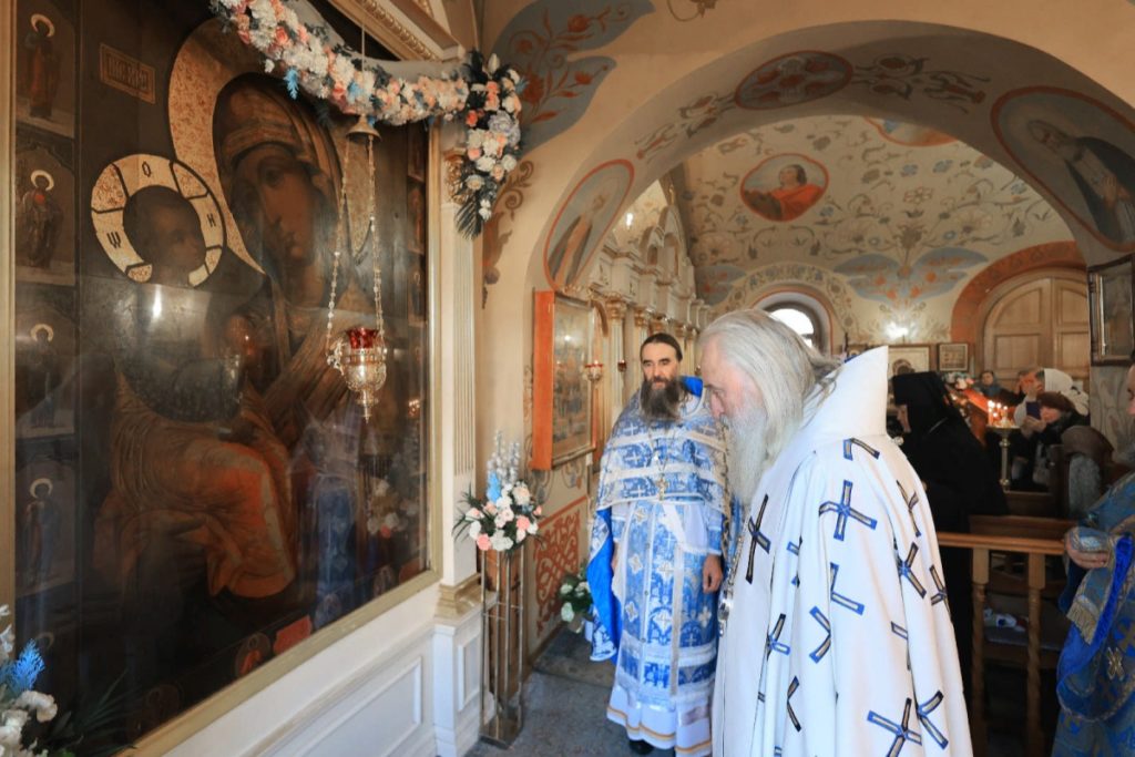 Председатель Cинодального отдела по монастырям и монашеству возглавил престольные торжества Крестовоздвиженского Иерусалимского ставропигиального монастыря