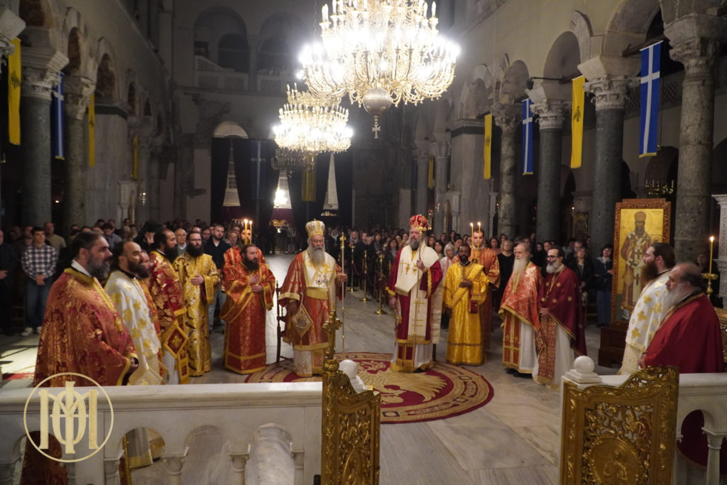 Φοιτητική Αγρυπνία στον Προσκυνηματικό Ιερό Ναό Αγίου Δημητρίου Πολιούχου Θεσσαλονίκης