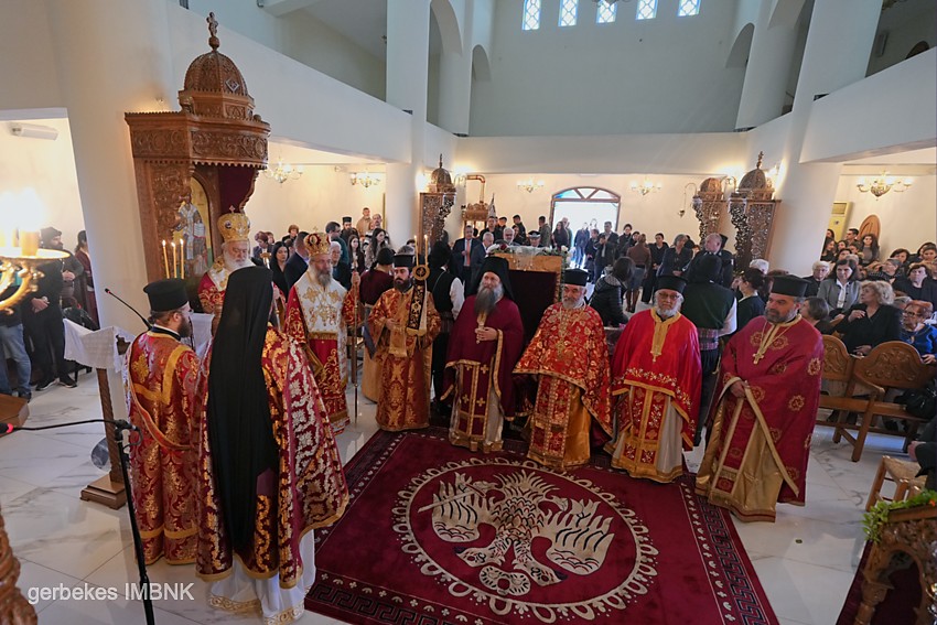 Αρχιερατικό συλλείτουργο στο Πέραμα Δήμου Μυλοποτάμου για την εορτή του Αγίου Δημητρίου