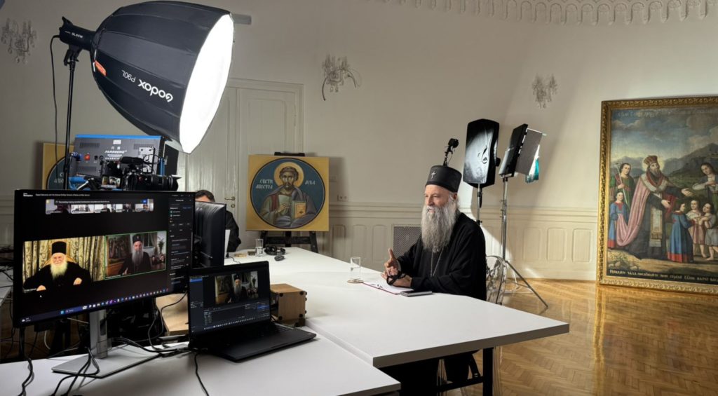 Ο Πατριάρχης Σερβίας για την Αγία Ζώνη στον Γέροντα Εφραίμ και την Pemptousia TV (ΒΙΝΤΕΟ)