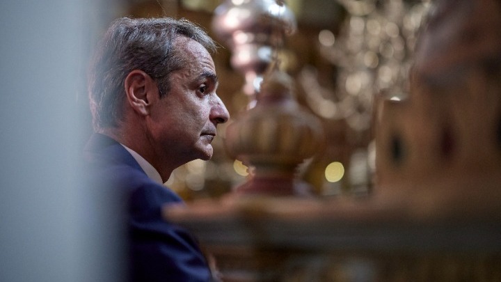 Επικοινωνία Κ. Μητσοτάκη με τον Αρχιεπίσκοπο Σινά Συμεών για τη Μονή Σινά