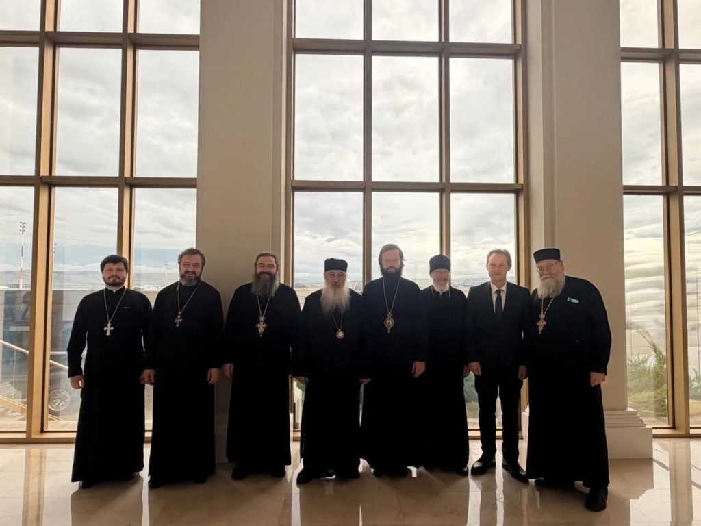 Ολοκληρώθηκε η επίσκεψη του Μητροπολίτη Βολοκολάμσκ στη Γεωργία