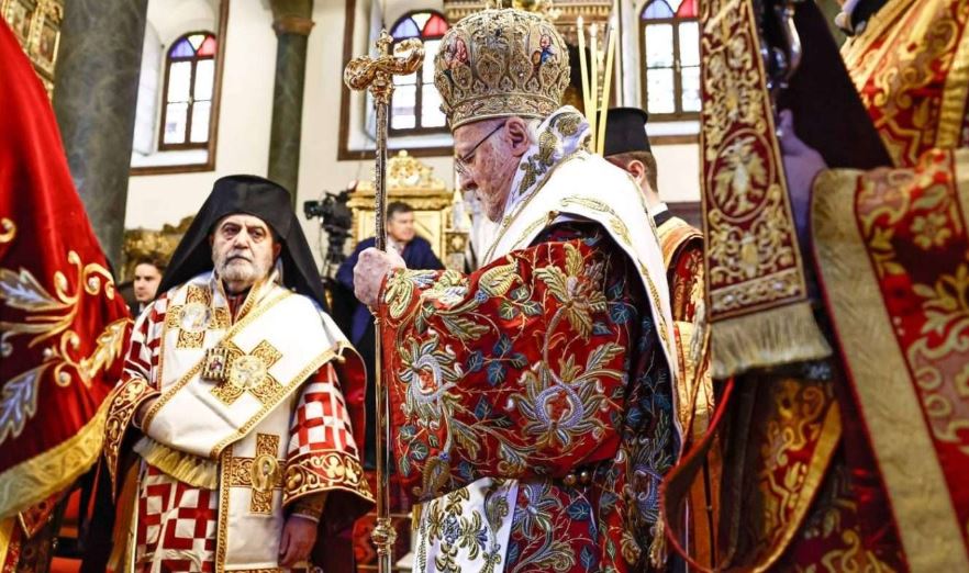 Divine Liturgy marks Ecumenical Patriarch’s 35-year tenure