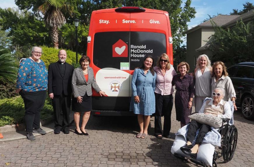 National Philoptochos Grant brings comfort to families at Ronald McDonald House Mobile