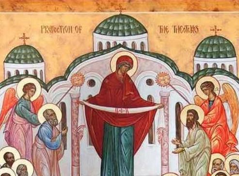 Mbrojtja e Hyjlindëses Mari. Apostulli Anania nga të 70-t. Oshënar Roman Melodisti. Oshënar Joan Kukuzeli nga Durrësi