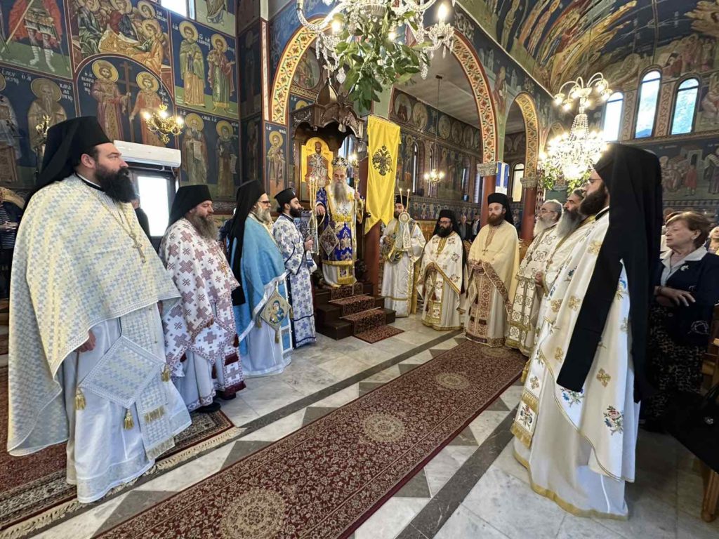 Ο Επίσκοπος Ημαθίας στα Λευκάδια Ημαθίας