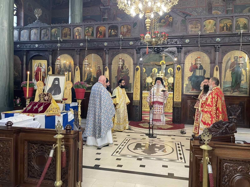 Με αισθήματα χαρμολύπης τιμήθηκε η μνήμη του Εθνοϊερομάρτυρος Μητροπολίτου Γρεβενών Αιμιλιανού