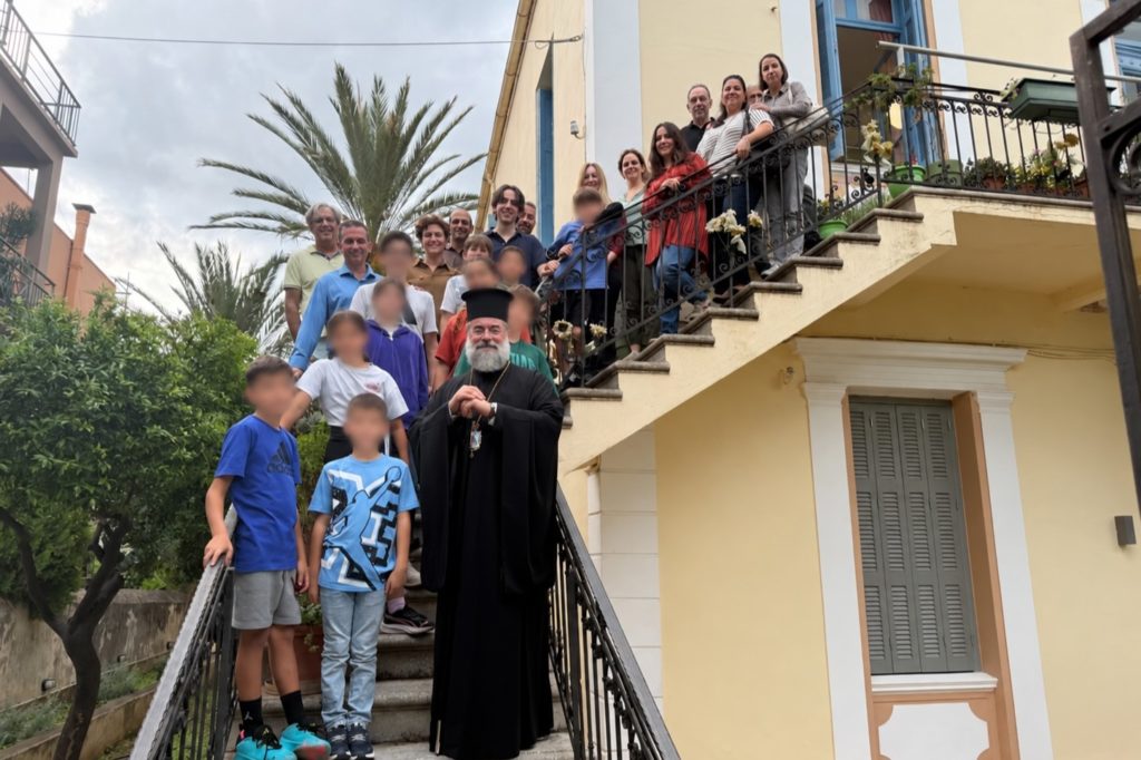 Αγιασμός στη Σκακιστική Ακαδημία Χανίων